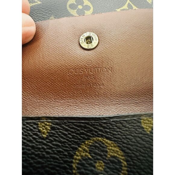 Authentic LOUIS VUITTON Monogram Poche Escapade Organizer Wallet - Picture 12 of 13